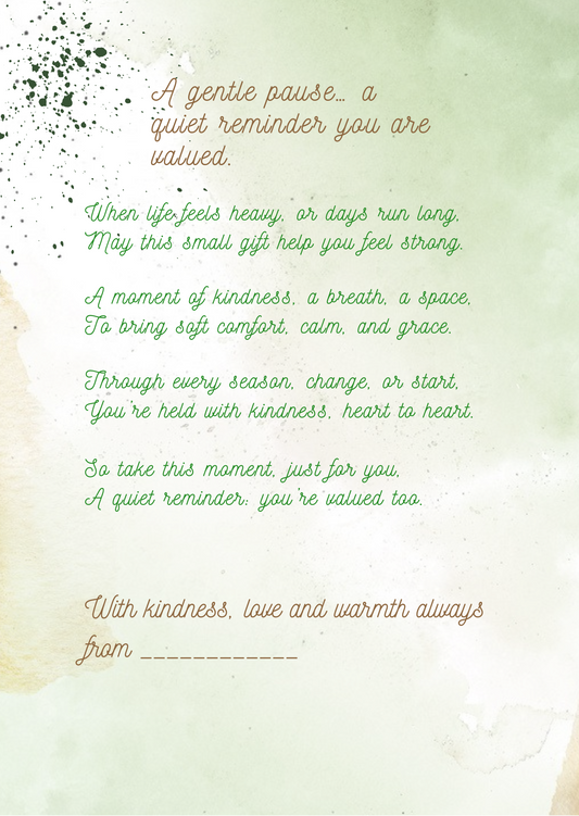 Message of Kindness Cards - Option 1