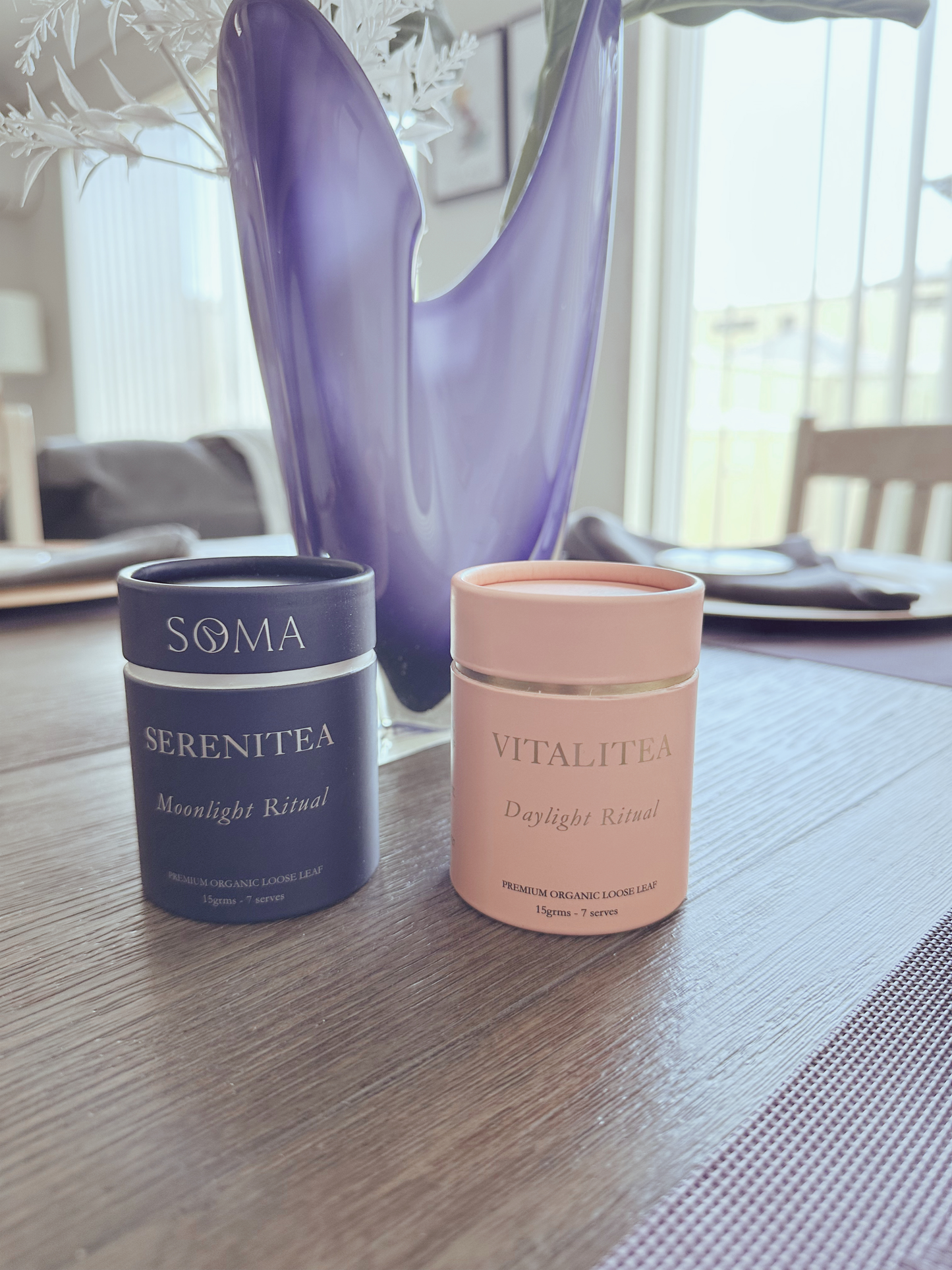 Soma Day & Night Tea Duo - 24 hour ritual to support you through midlife shift